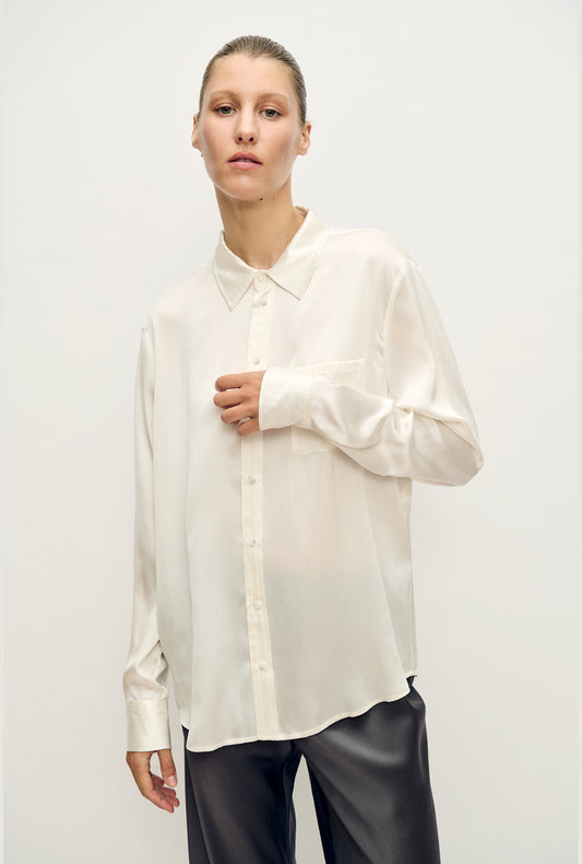 Boyfriend Shirt White