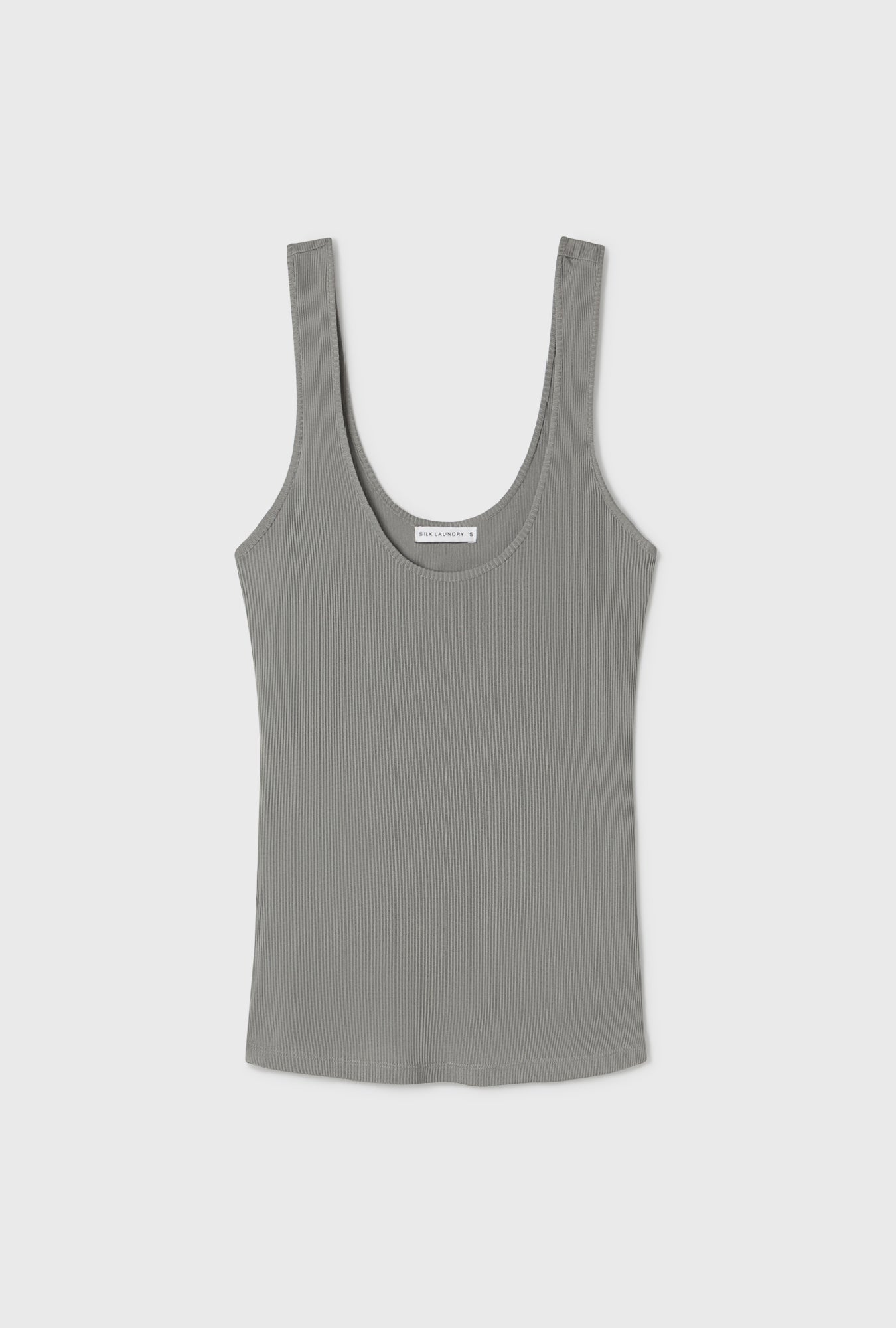 Ribbed Tank Moon