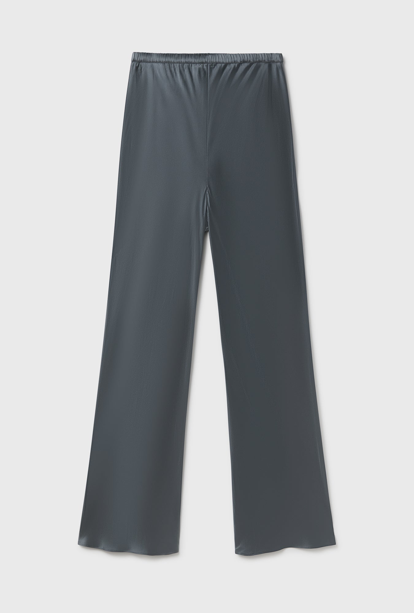 Bias Cut Pants Slate