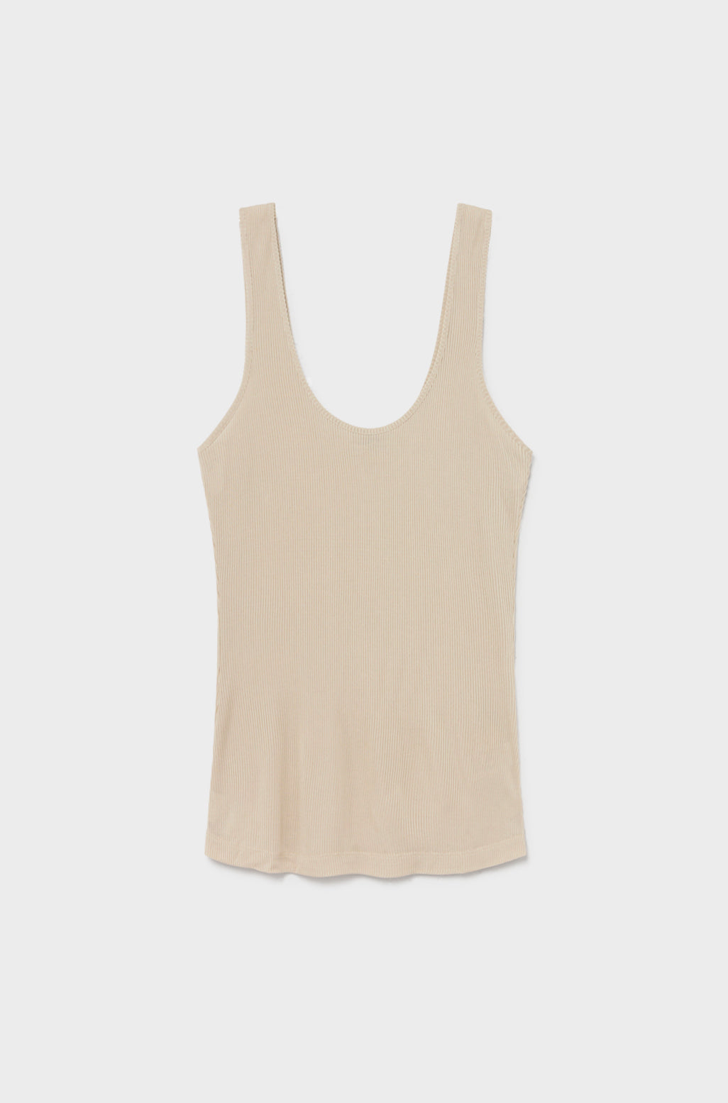 Ribbed Tank Hazelnut