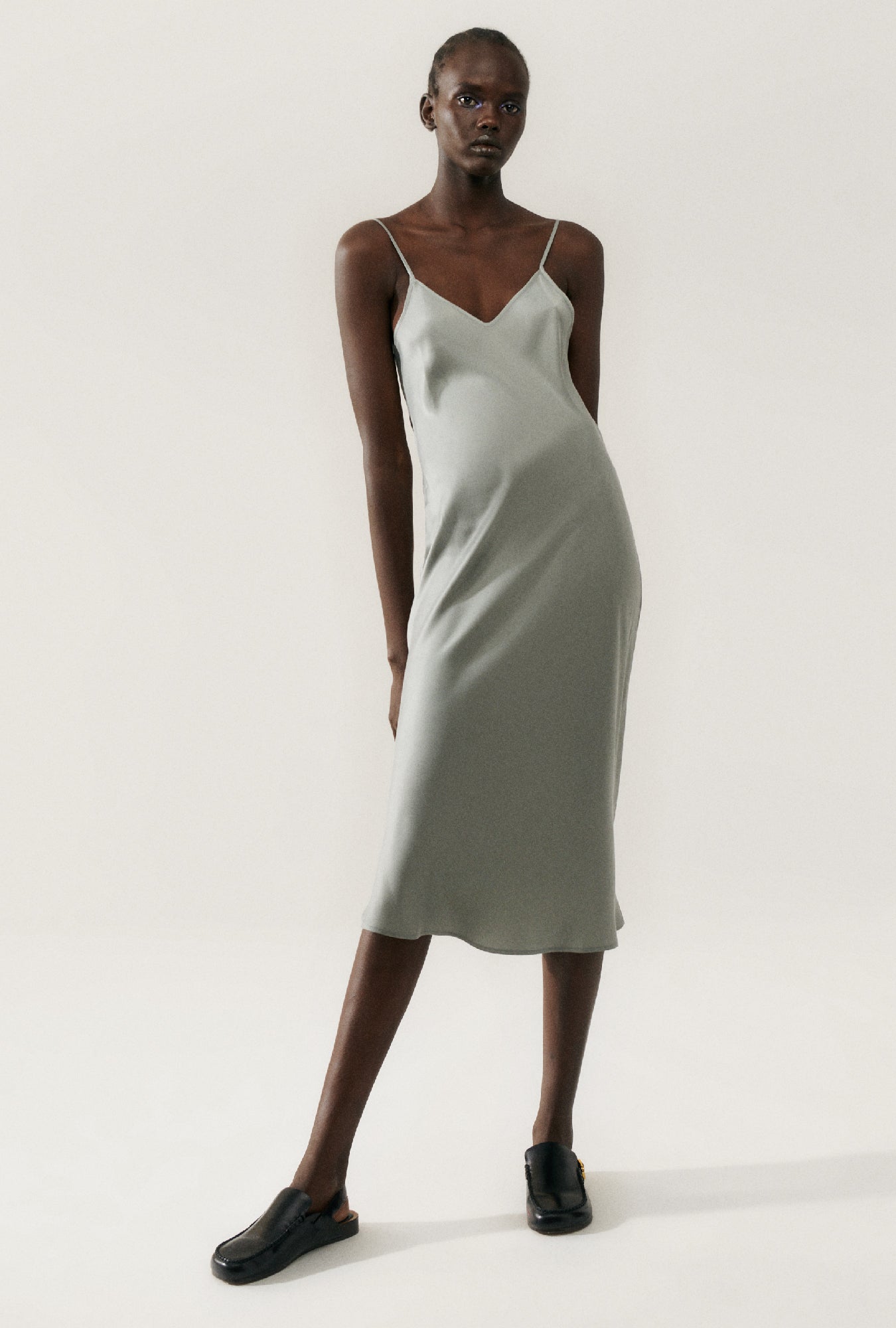 90S Slip Dress Moon