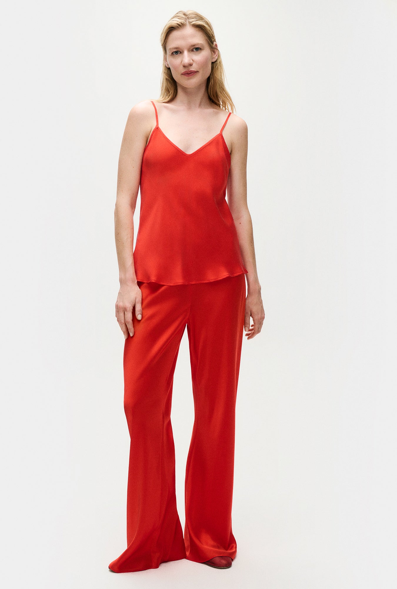 Bias Cut Cami Geranium