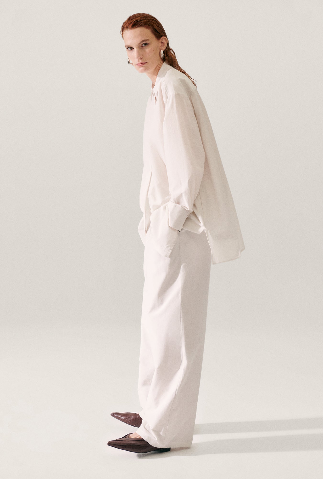 Cotton Silk Paper Bag Pants Dust