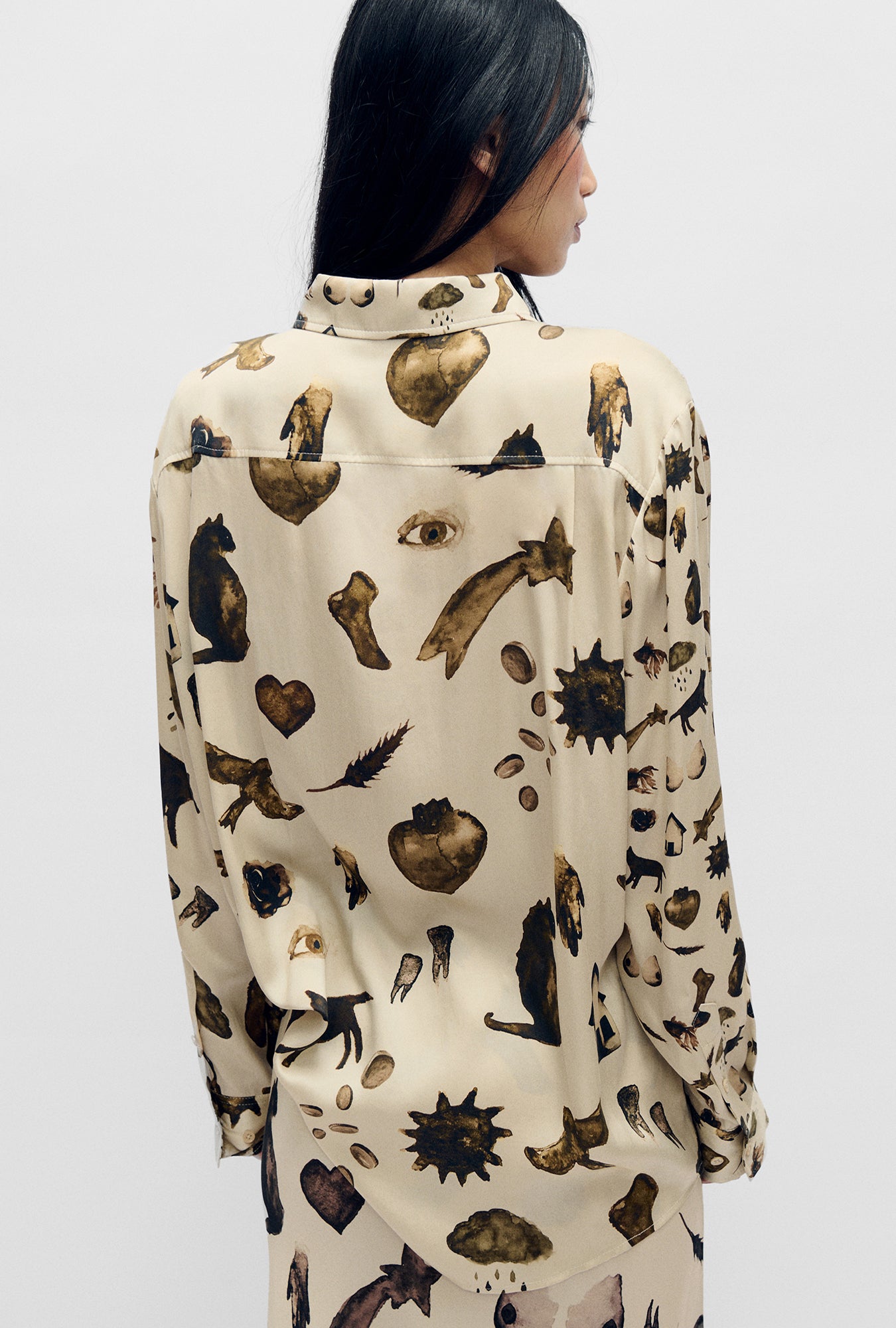 BOYFRIEND SHIRT MIRACLES HAZELNUT