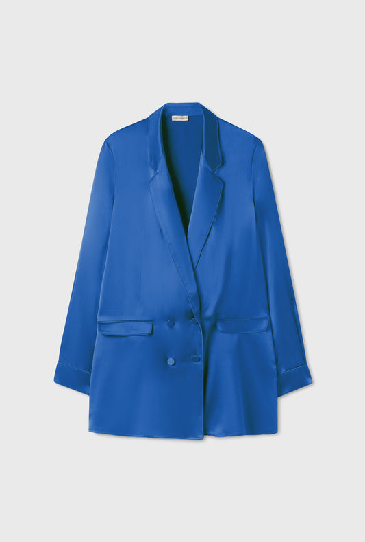 RELAXED BLAZER WEDGWOOD