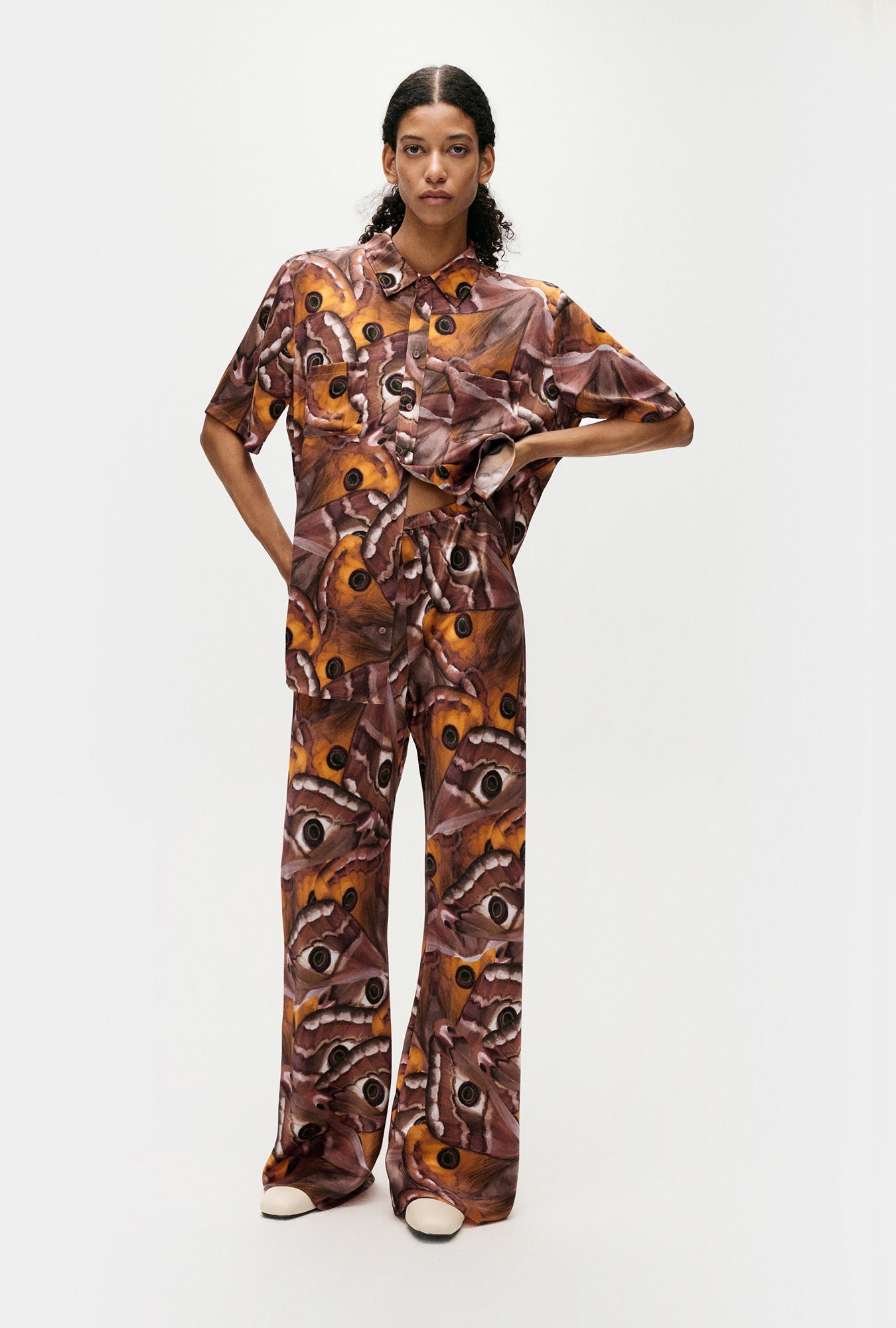 Short Sleeve Boyfriend Shirt Wingspan