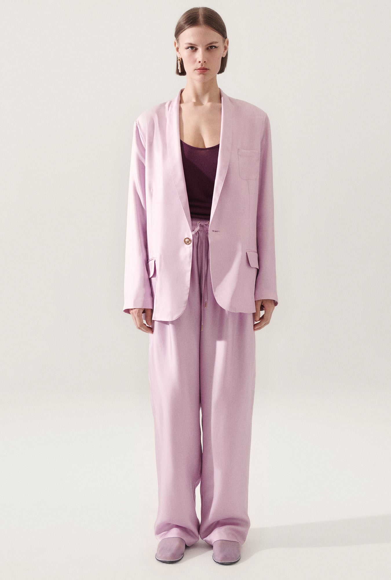 Twill Miami Blazer Lilac