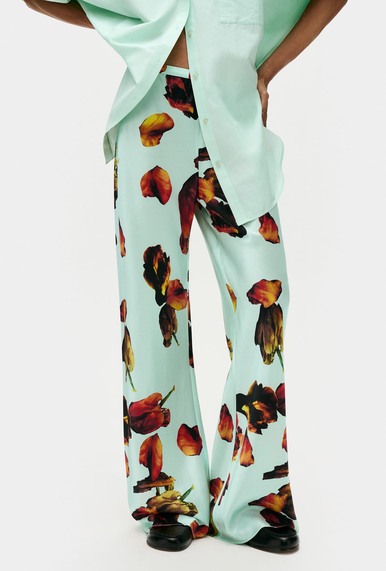 Bias Cut Pants Tulipa Dew