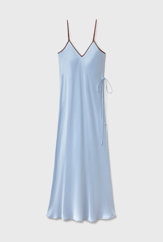 90S Slip Dress Cornflower