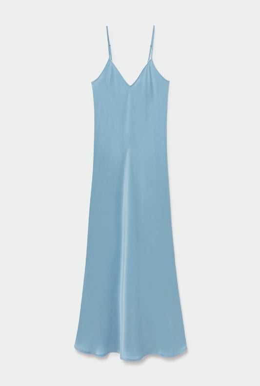 90S Slip Dress Sky