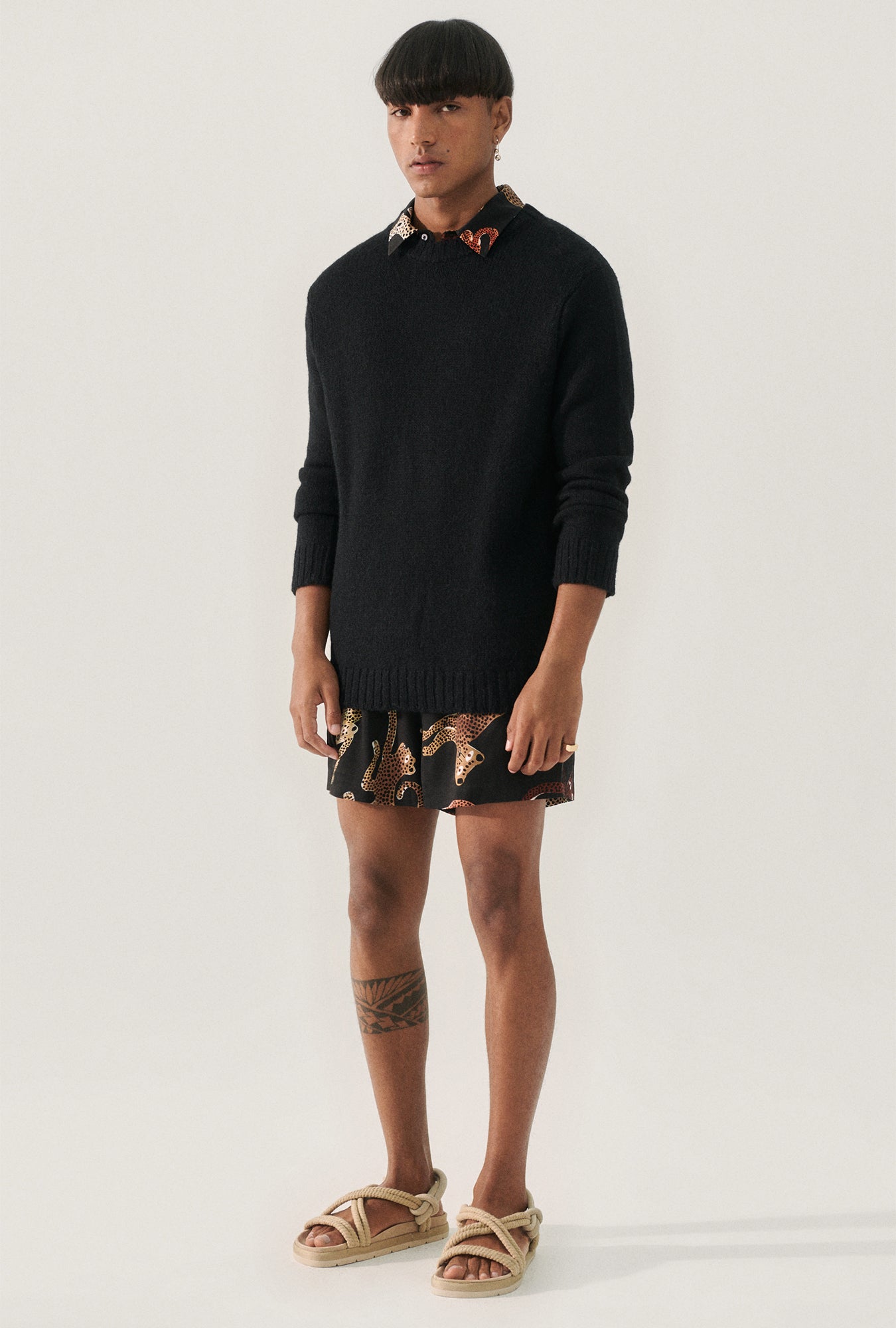 Knit Crewneck Black