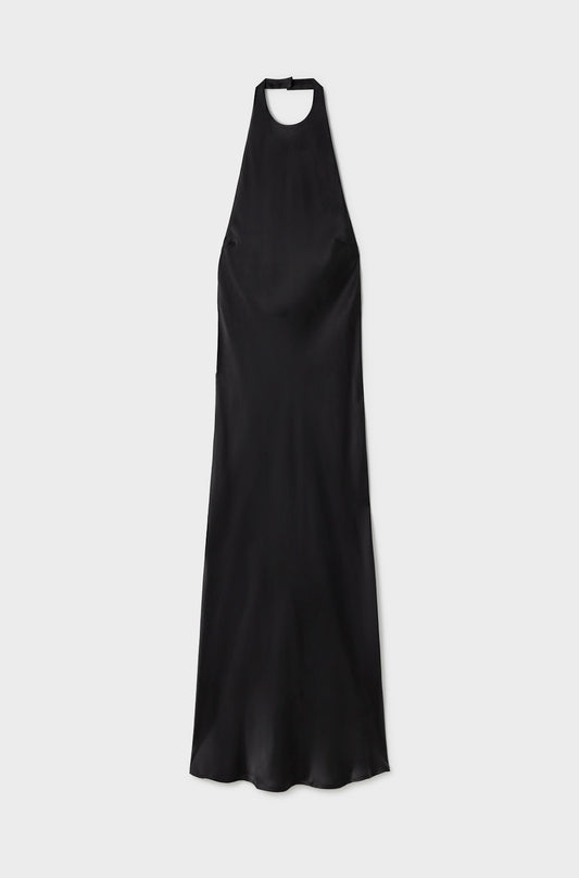 Halter Dress Black