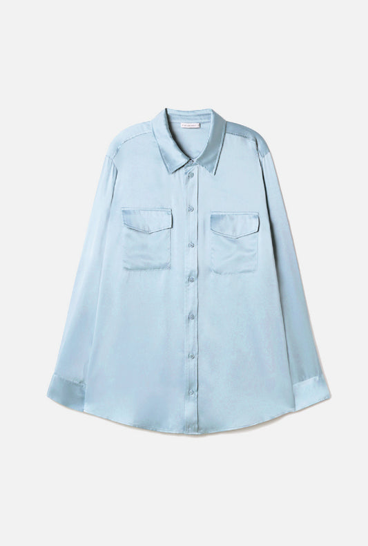 Boyfriend Shirt Sky