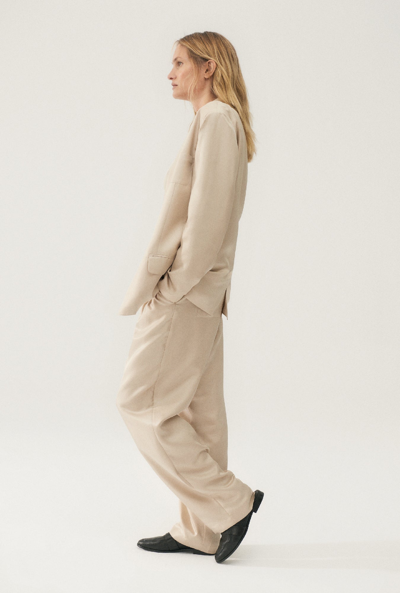 Twill Miami Blazer Hazelnut