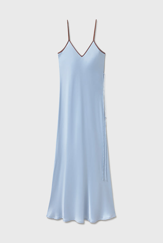 90S Slip Dress Cornflower