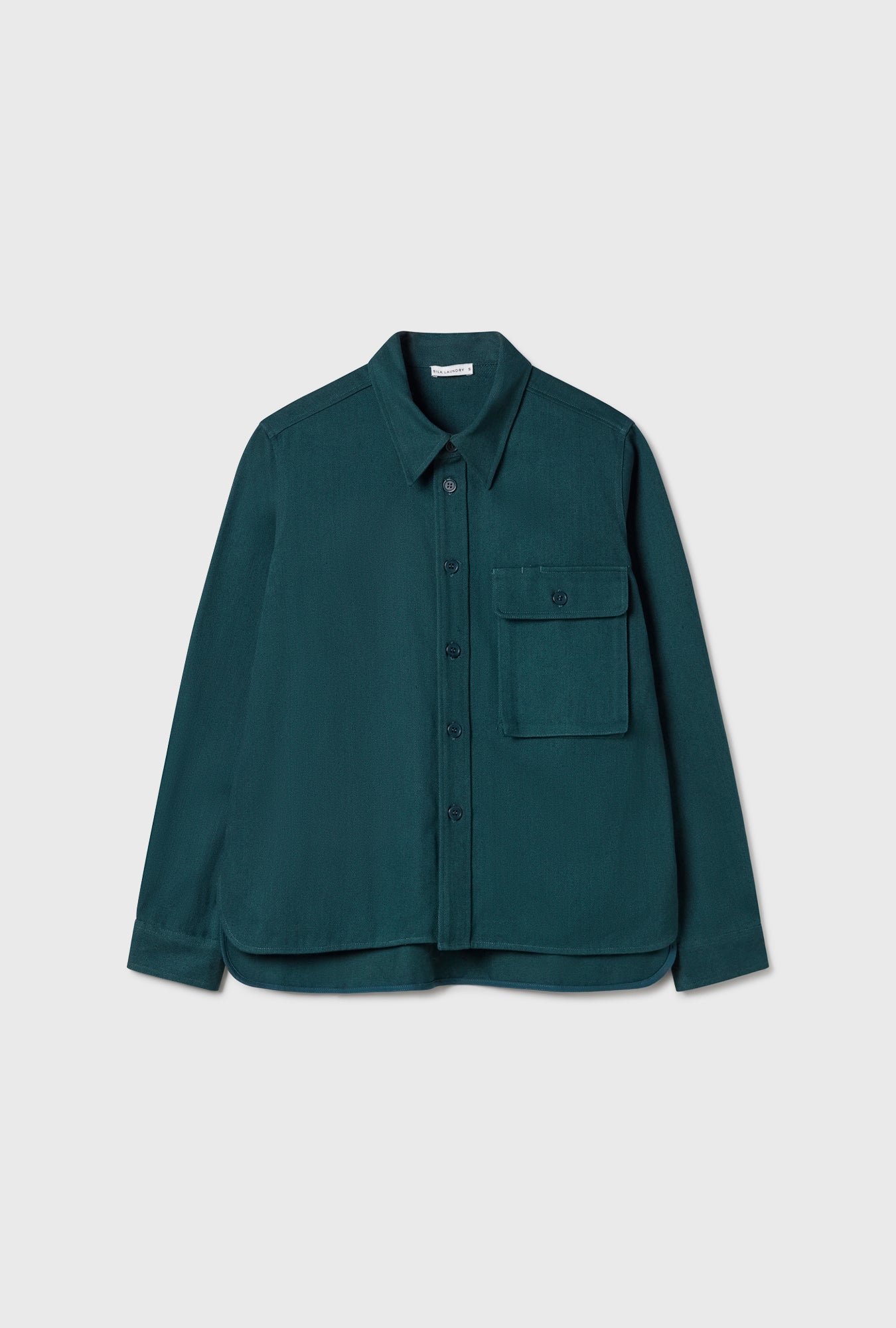 Canvas Overshirt Teal