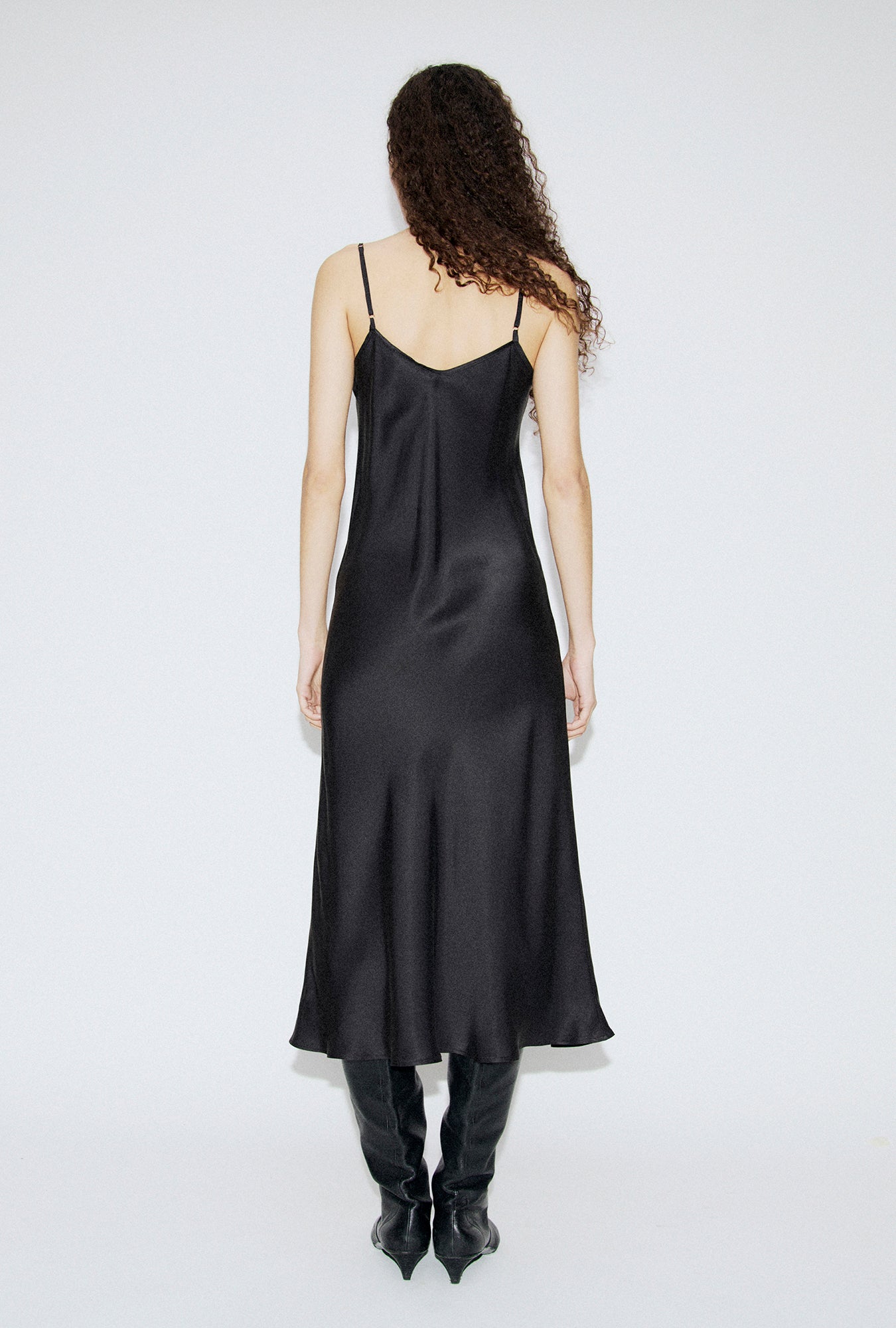 90S Slip Dress Egret