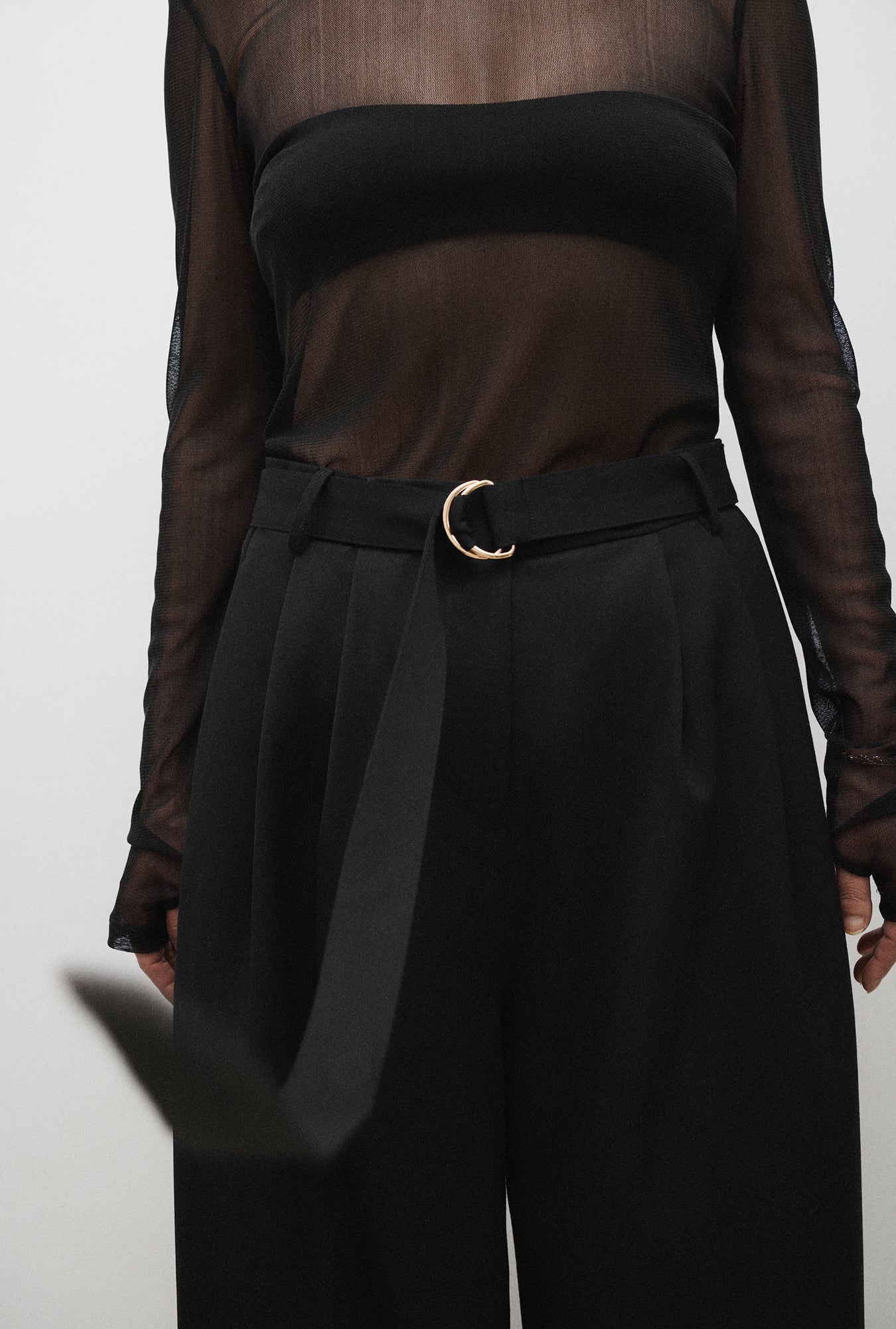 Wool Trouser Black