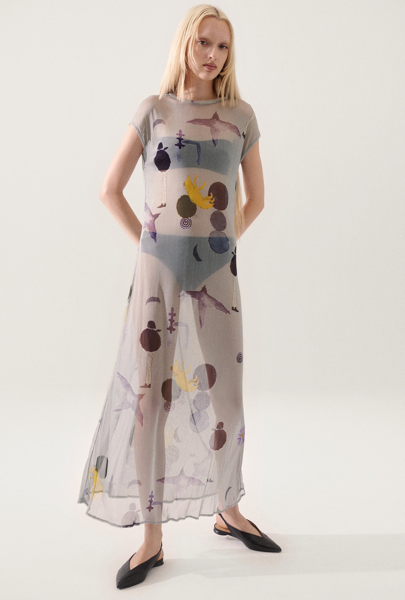 Silk Mesh Dress Protection