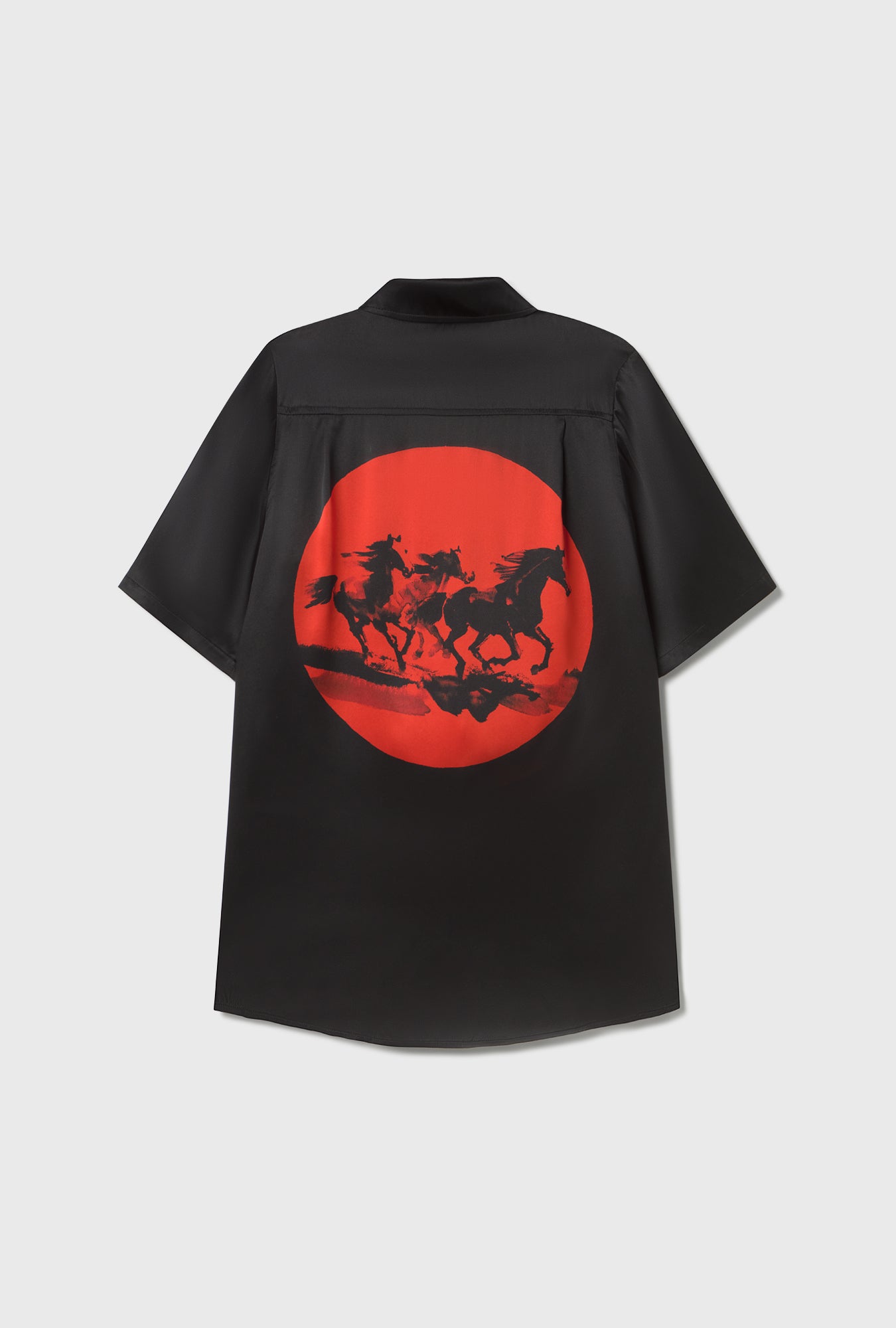 Short Sleeve Boyfriend Shirt Year of The Horse