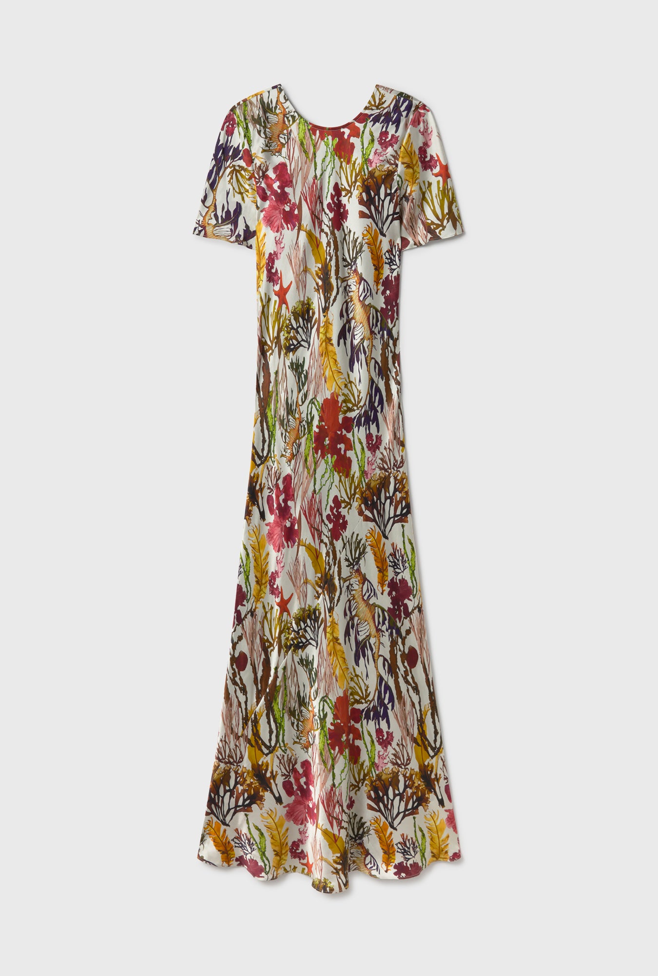 SHORT SLEEVE BIAS DRESS PLANKTONIC