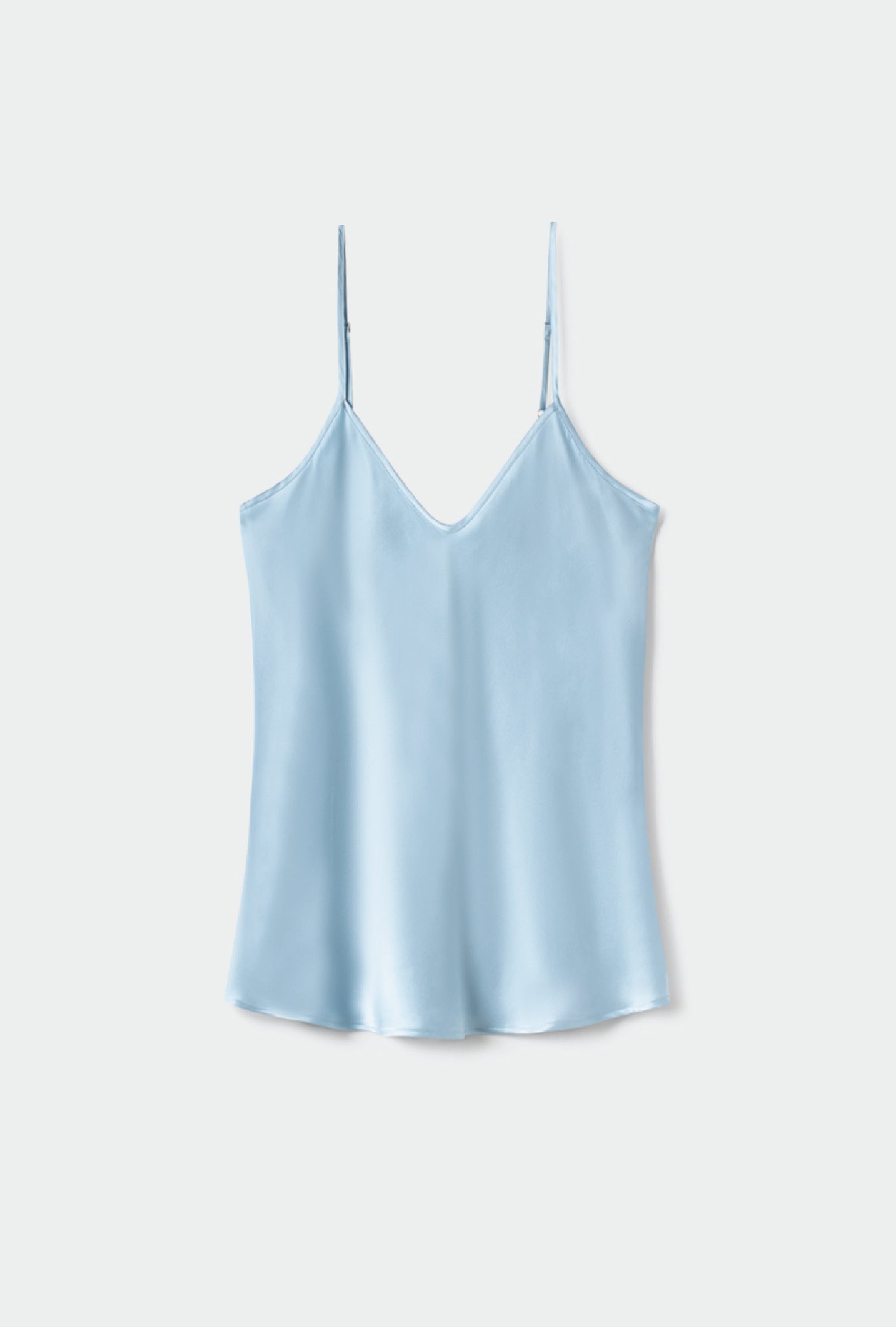 Bias Cut Cami Sky